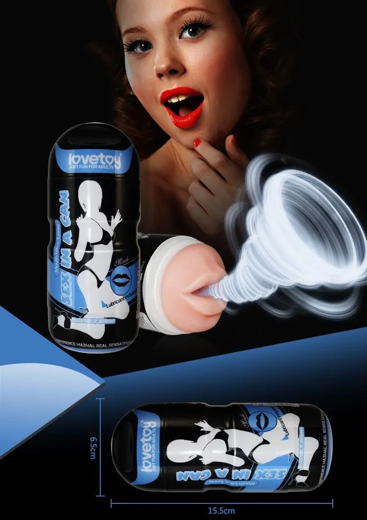 мастурбатор lovetoy sex in a can mouth lotus tunnel, телесный в Симферополе