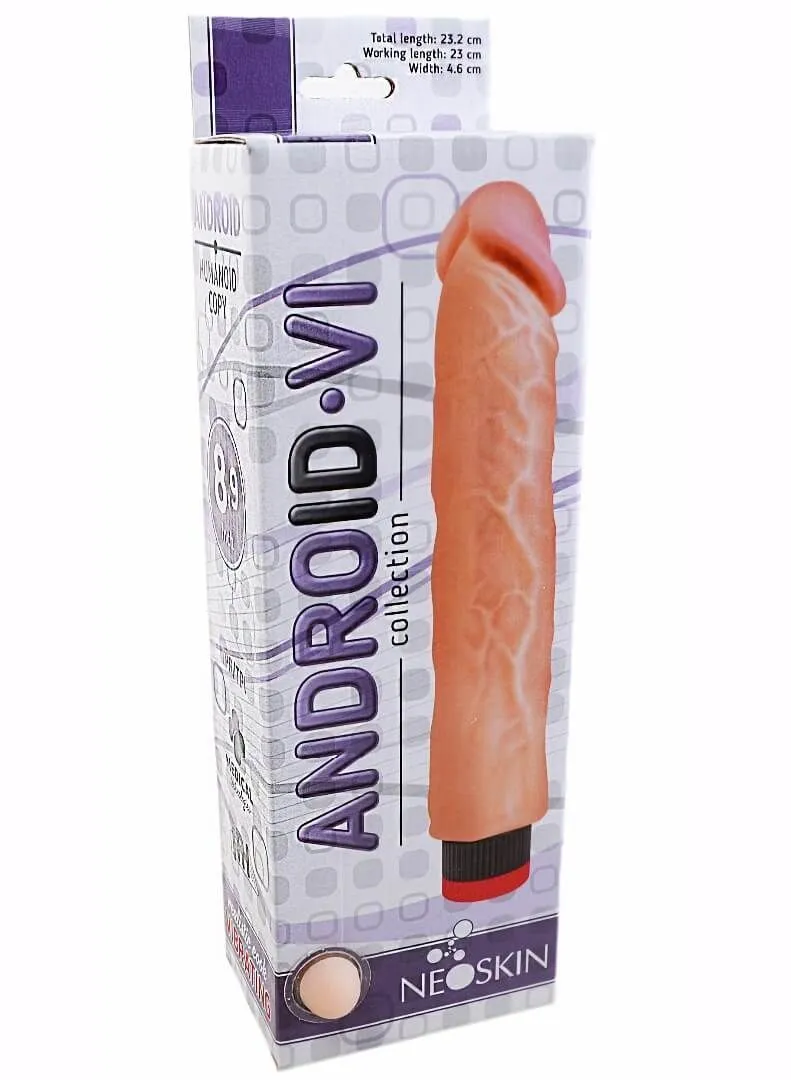 вибратор lovetoy android long, телесный в Симферополе