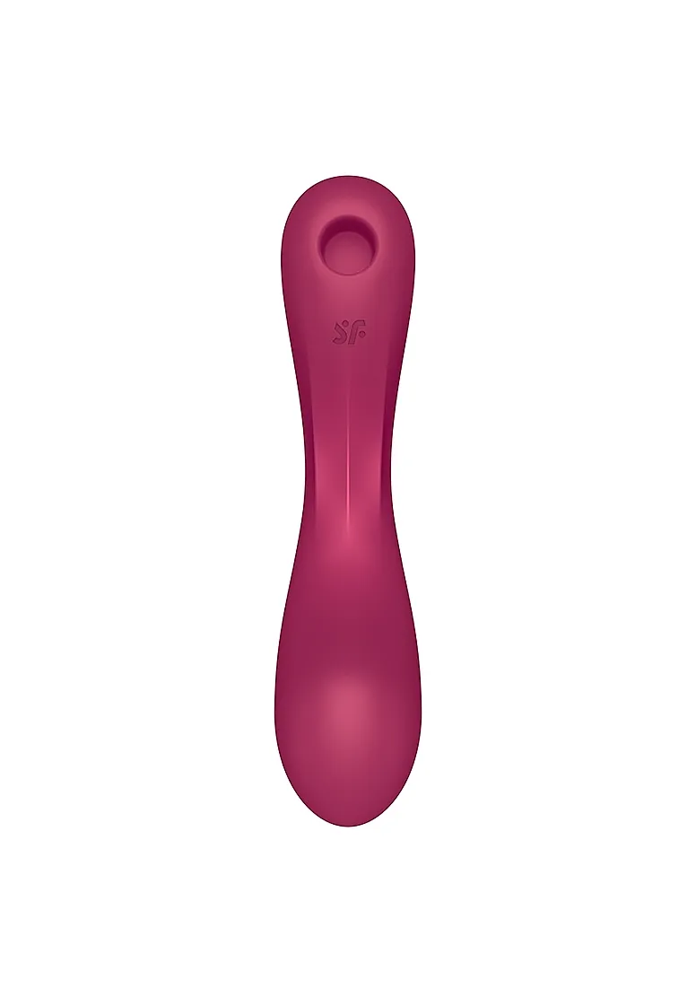 вибромассажер curvy trinity 1, красный в Симферополе