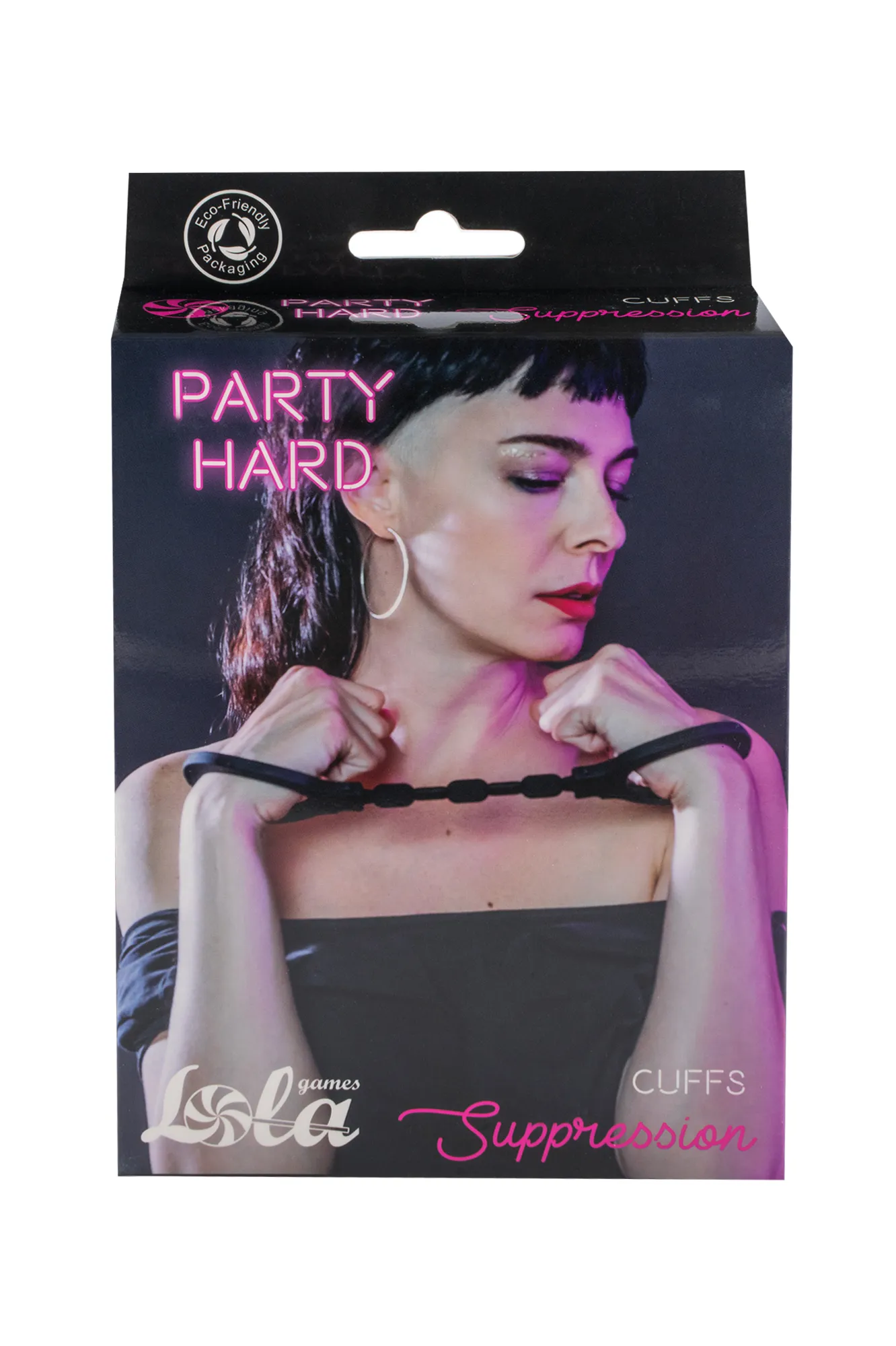 силиконовые наручники party hard suppression balck 1167-01lola в Симферополе