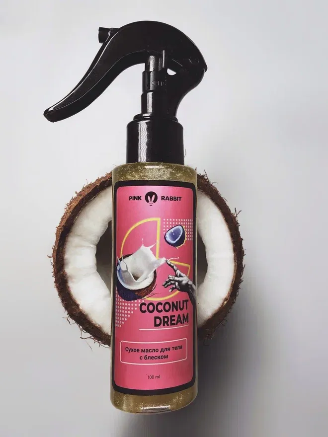 масло сухое с шиммером для тела “coconut dream”, 100 мл в Симферополе