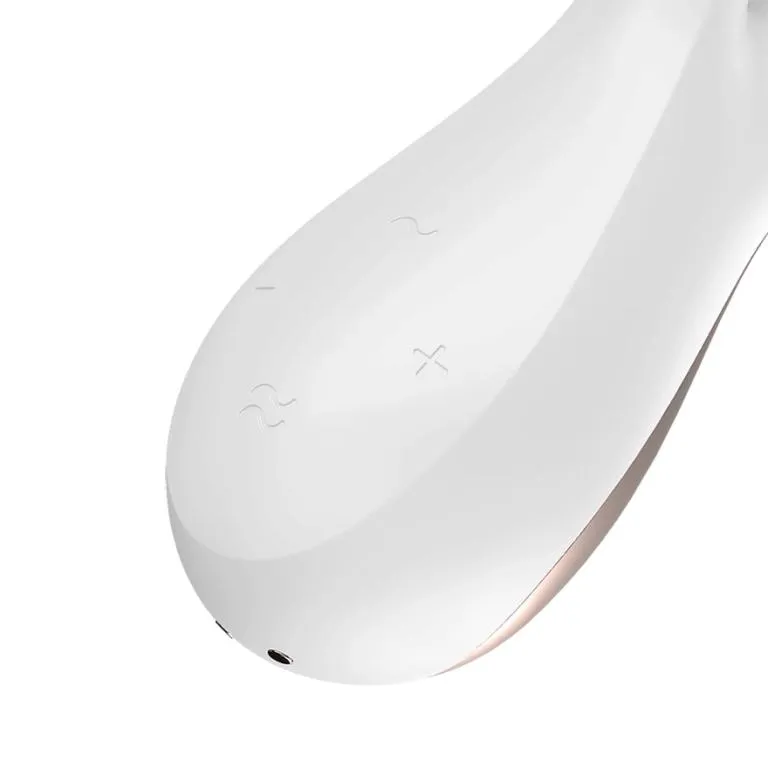 вибромассажер satisfyer mono flexс возможностью управления через приложение - белый в Симферополе