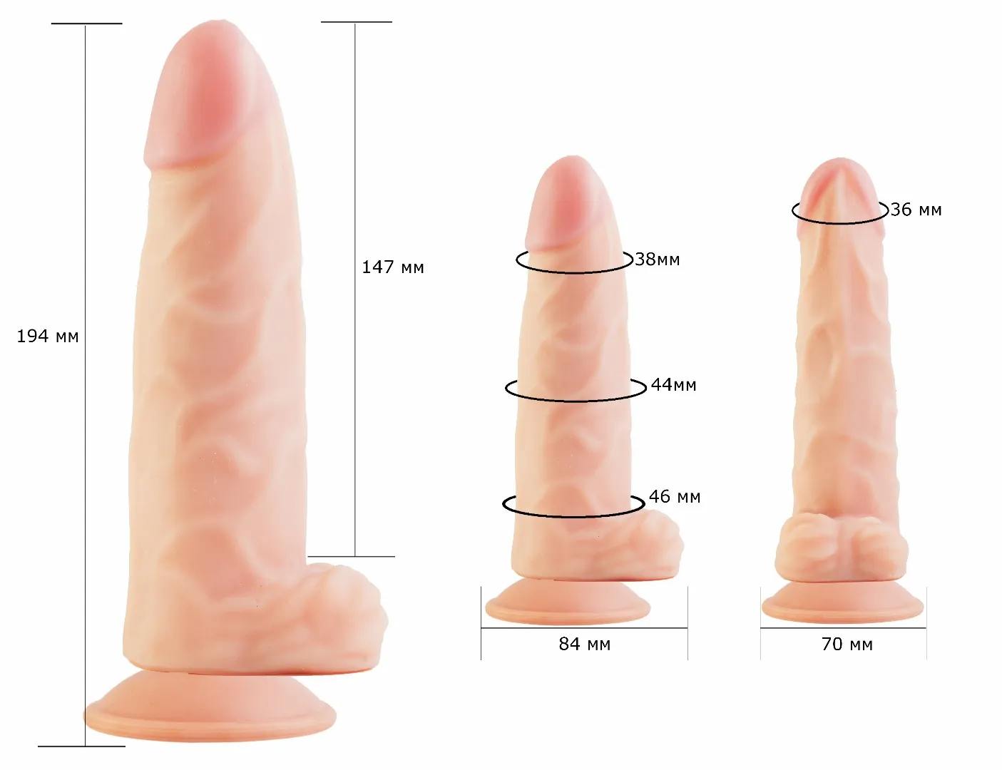 фаллоимитатор на присоске кибер-кожа 811400ru в Симферополе