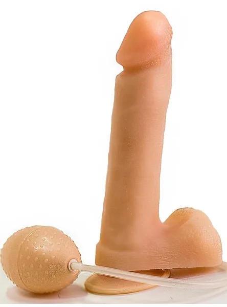 фаллоимитатор - реалистик на присоске с грушей 181500ru в Симферополе