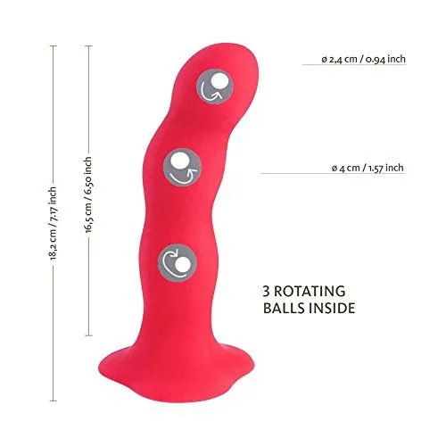 фаллоимитатор fun factory bouncer, красный в Симферополе