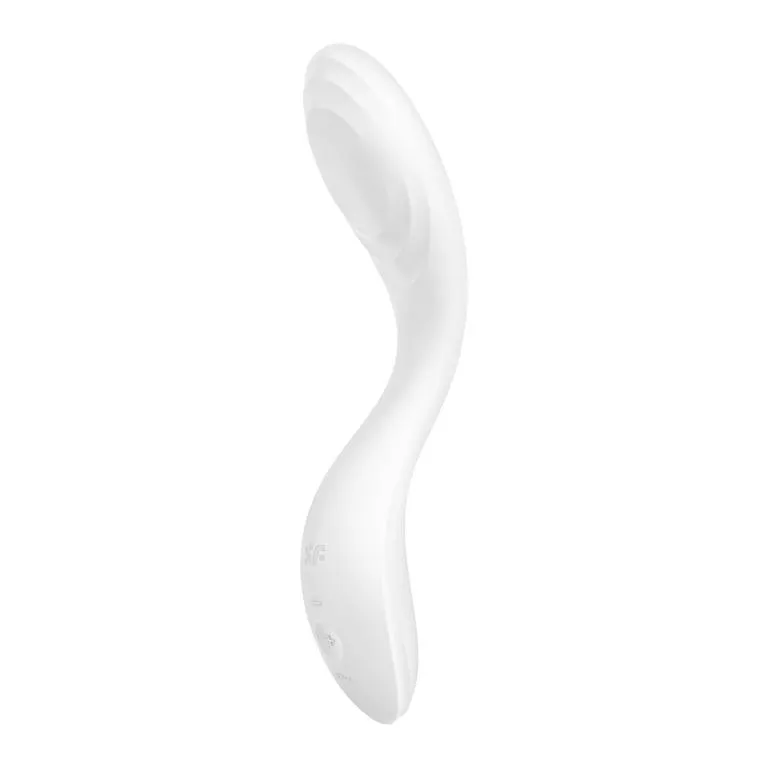 вибромассажер satisfyer rrrolling pleasure с движущимся шариком для стимуляции точки g (белый) в Симферополе