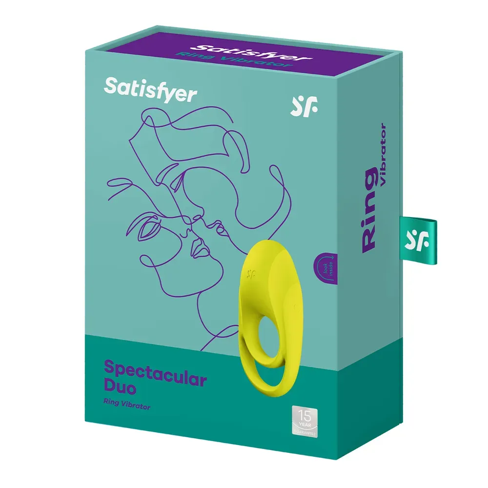 эрекционное кольцо satisfyer spectacular duo, жёлтое в Симферополе