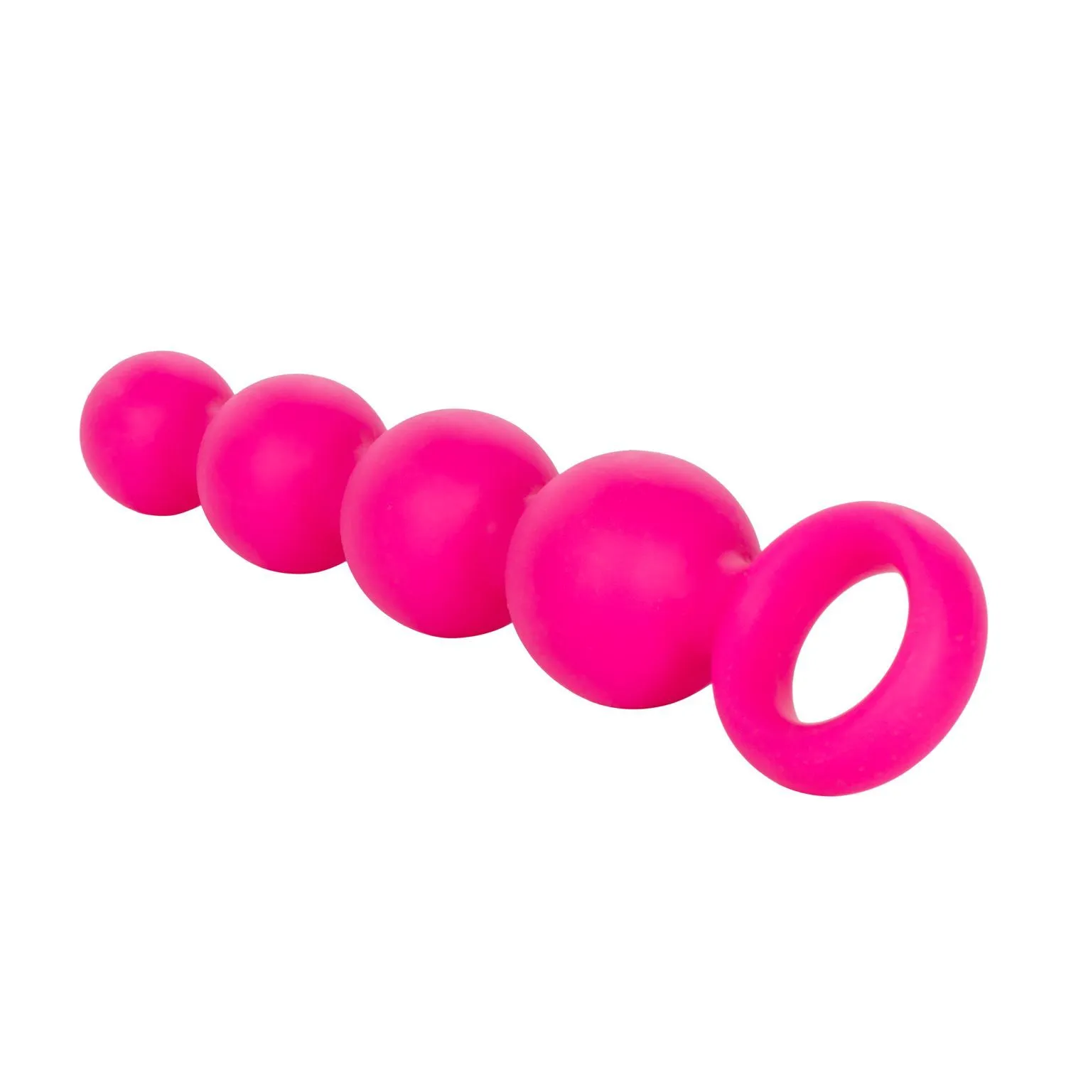 анальные шарики california exotic novelties silicone booty beads, розовые в Симферополе