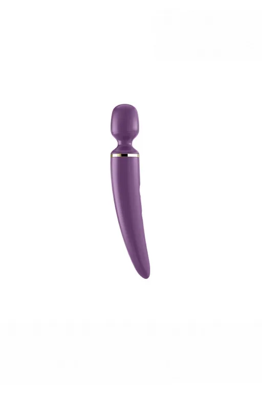 универсальный вибромассажер satisfyer wand-er woman (purple/gold) в Симферополе