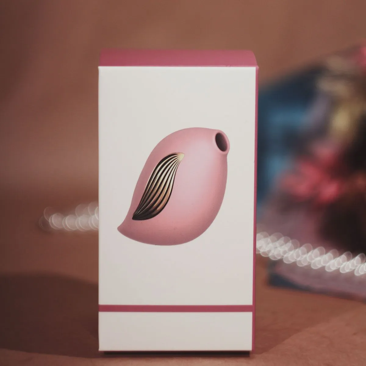 вибромассажер птичка с функцией всасывания, розовый в Симферополе