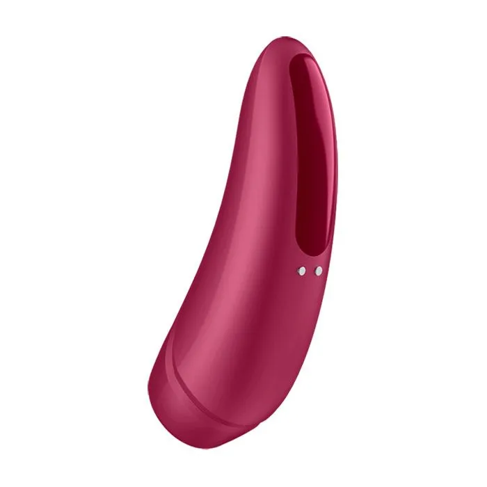 вакуум-волновой бесконтактный cтимулятор satisfyer curvy 1+, бордовый в Симферополе