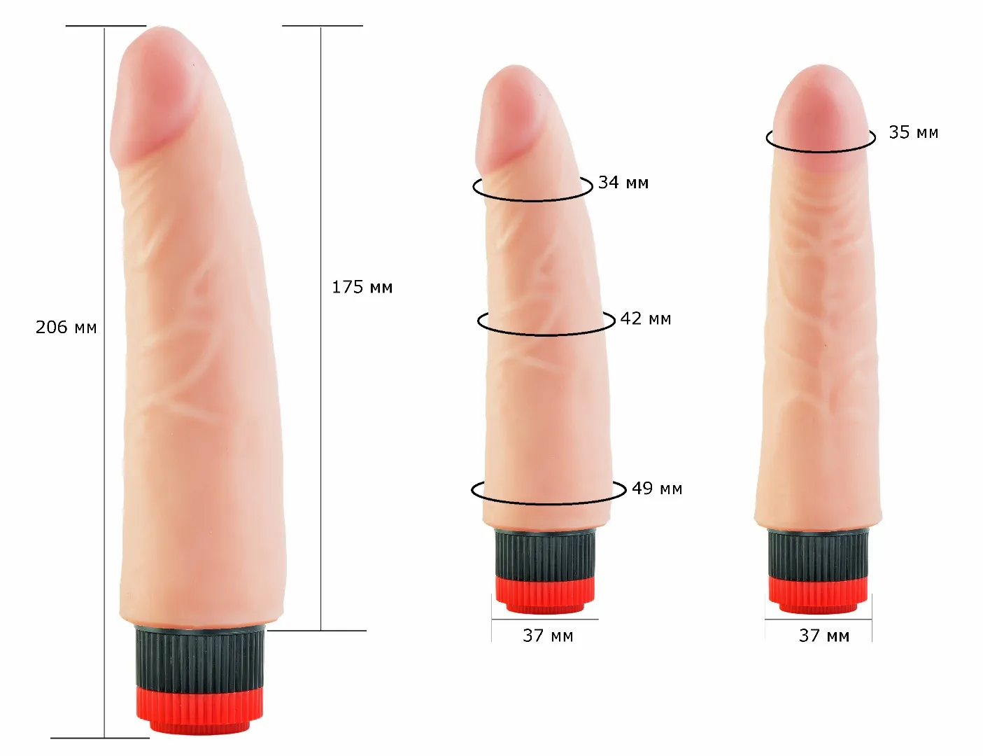 вибромассажёр cock next 6"8 602205ru в Симферополе