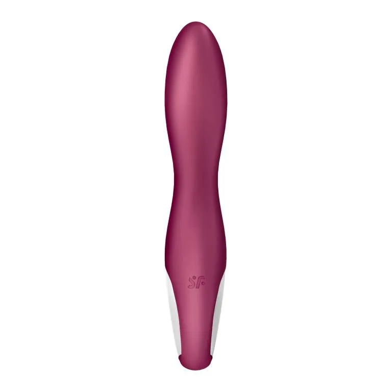 вибромасажер satisfyer heated thrill с подогревом и приложением, розовый в Симферополе