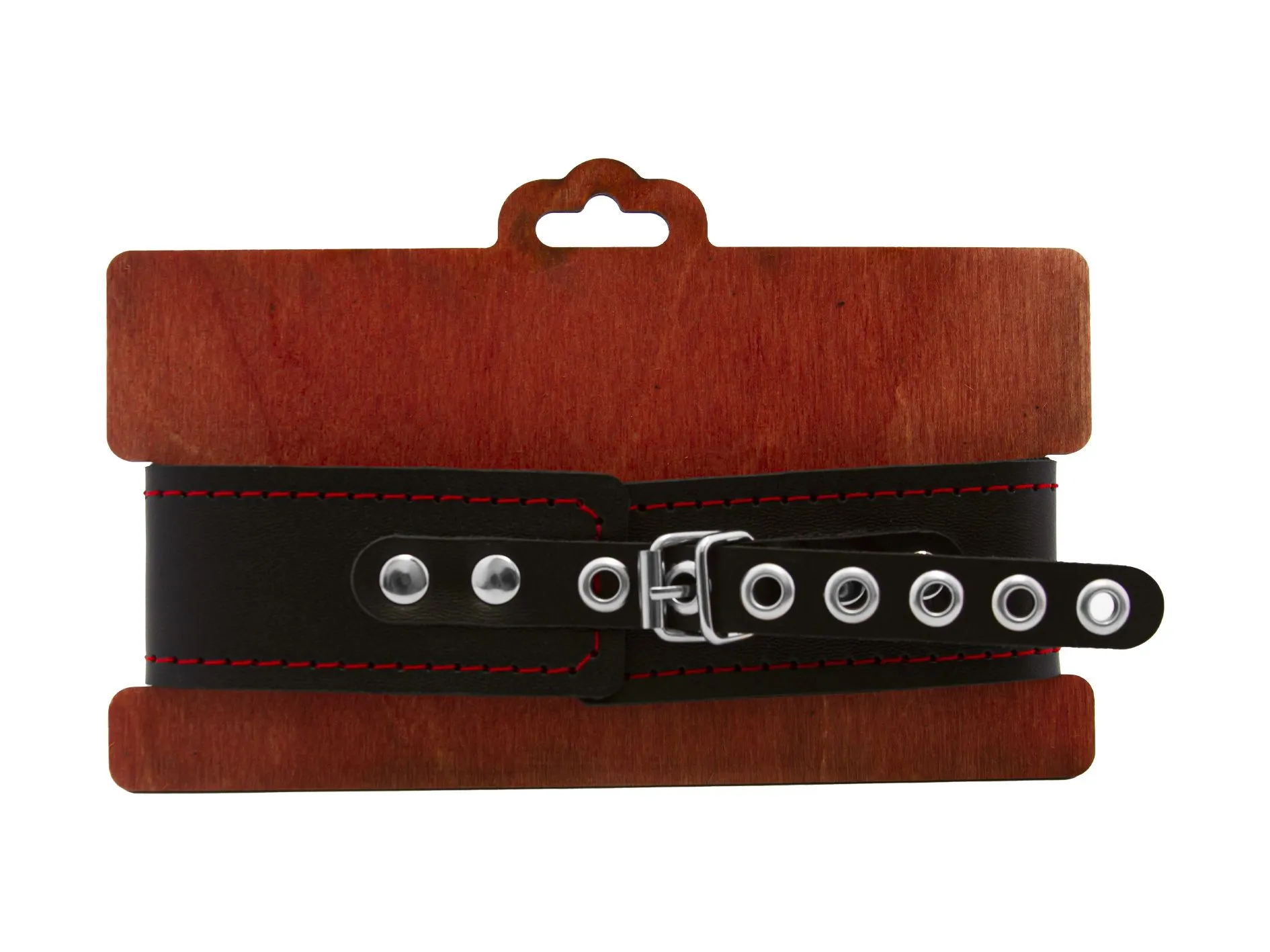 ошейник pinkrabbit двухслойный, с красной строчкой в Симферополе