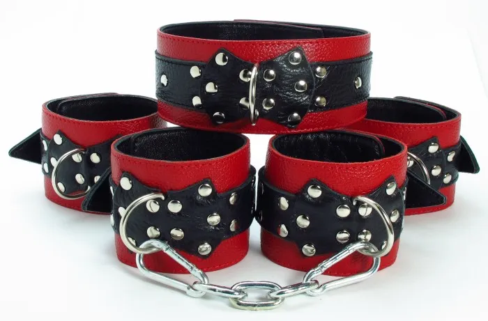 набор бдсм аксессуаров из кожи 53012ars в Симферополе