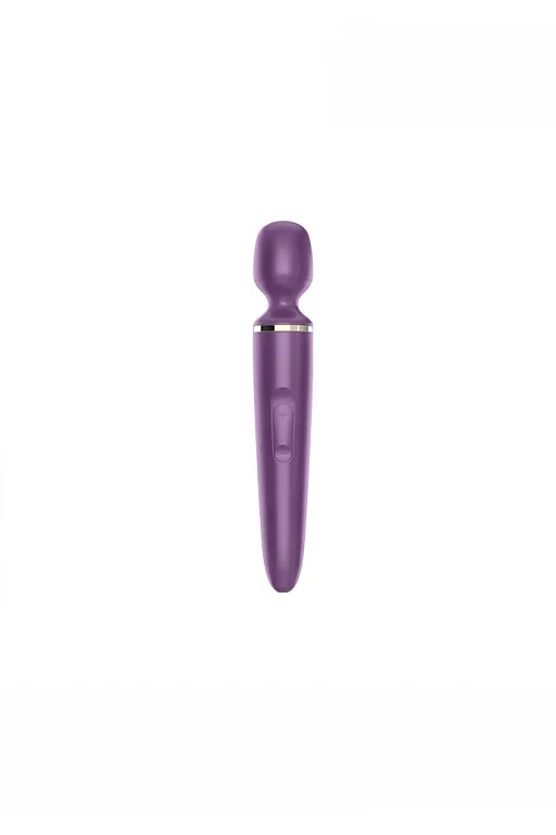 универсальный вибромассажер satisfyer wand-er woman (purple/gold) в Симферополе