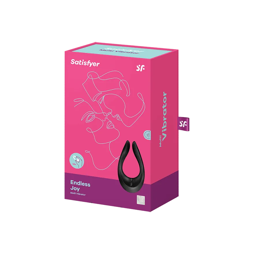 cтимулятор satisfyer endless joy, черный в Симферополе