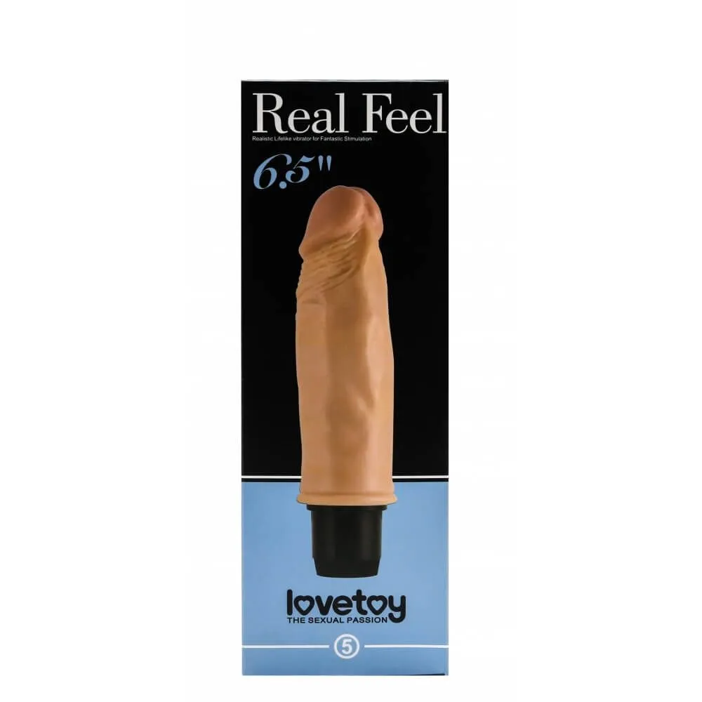 вибратор lovetoy real feel 6.5, телесный в Симферополе