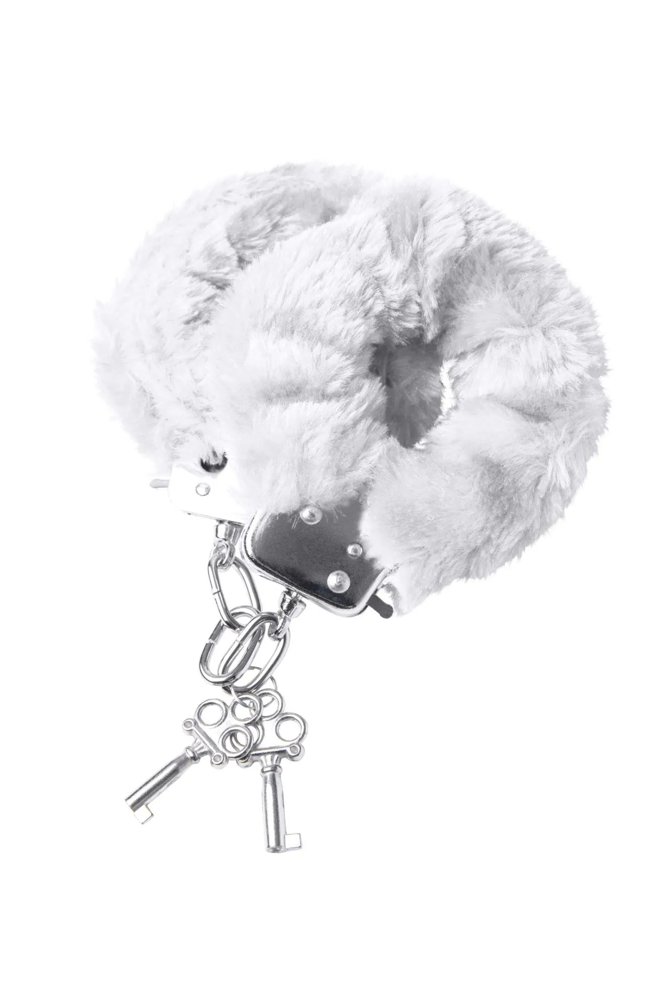 наручники toyfa theatre, меховые, белые, 28 см в Симферополе