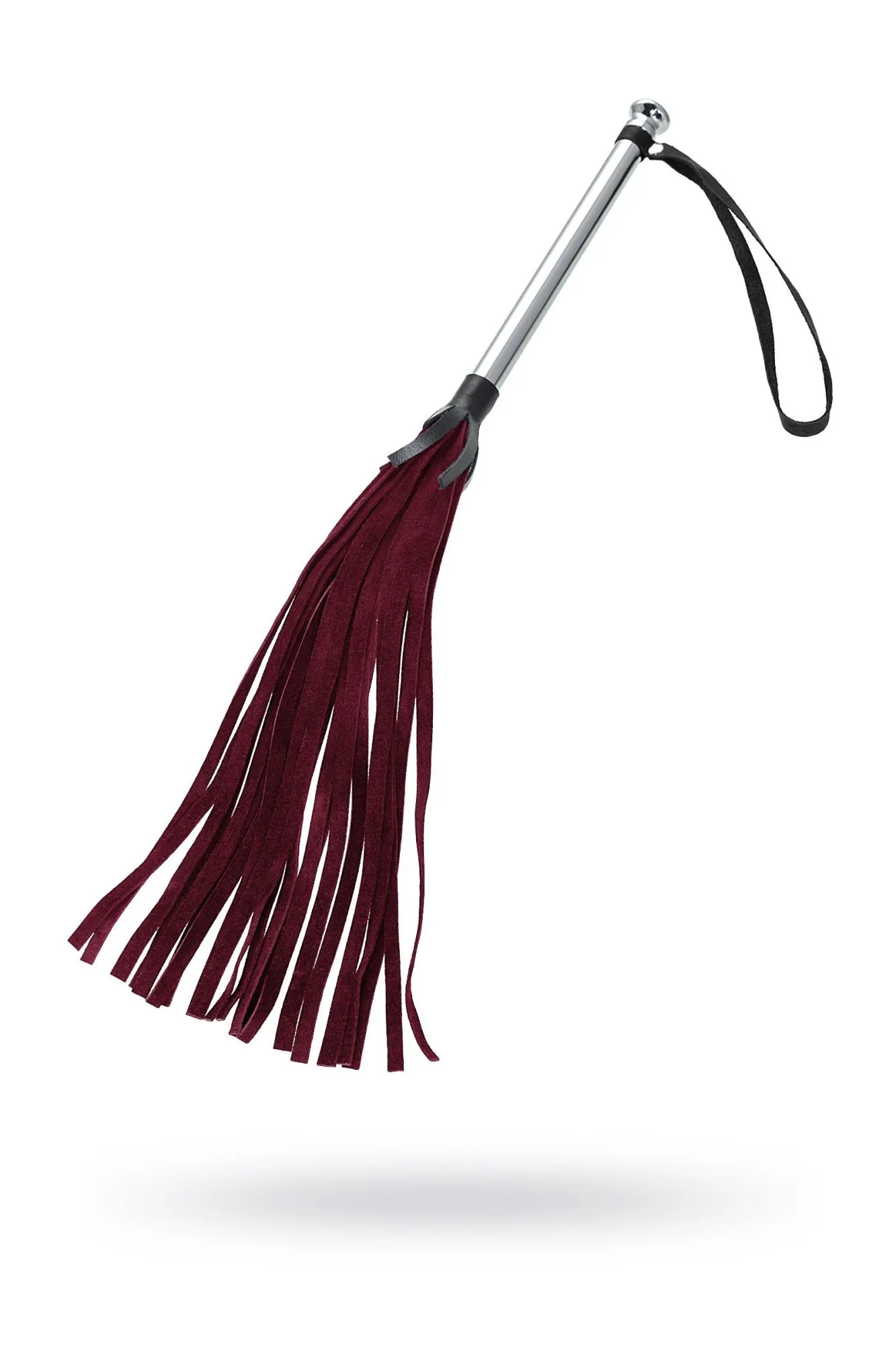 плеть pecado bdsm, «бургундия», натуральный велюр, красная в Симферополе