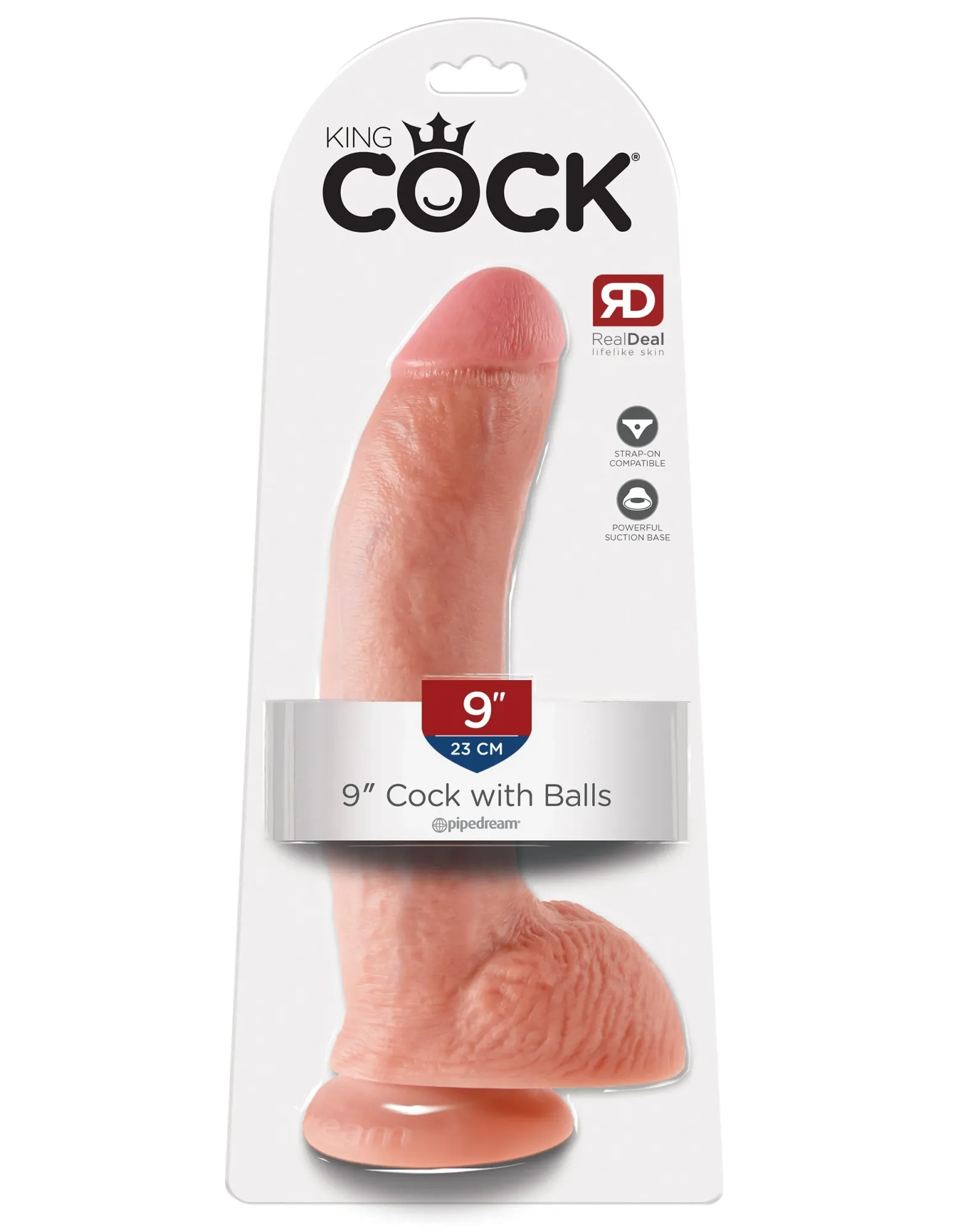фаллоимитатор king cock 9" cock with balls - flesh pipedream 550821pd в Симферополе