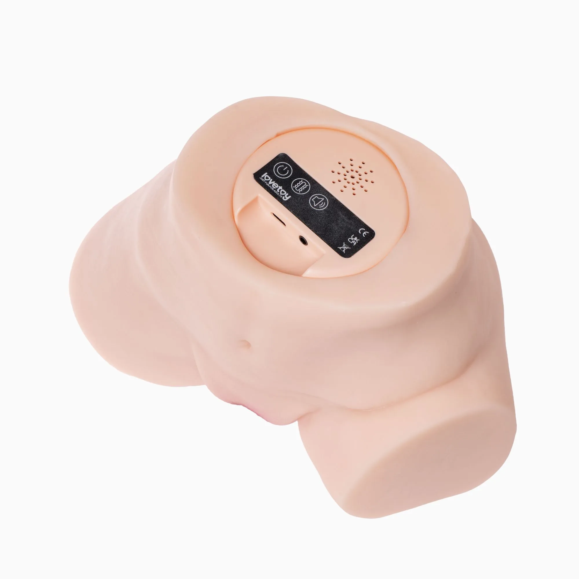 мастурбатор streetgirl от lovetoy с вагиной и анусом, полутело с вибрацией, телесный  в Симферополе