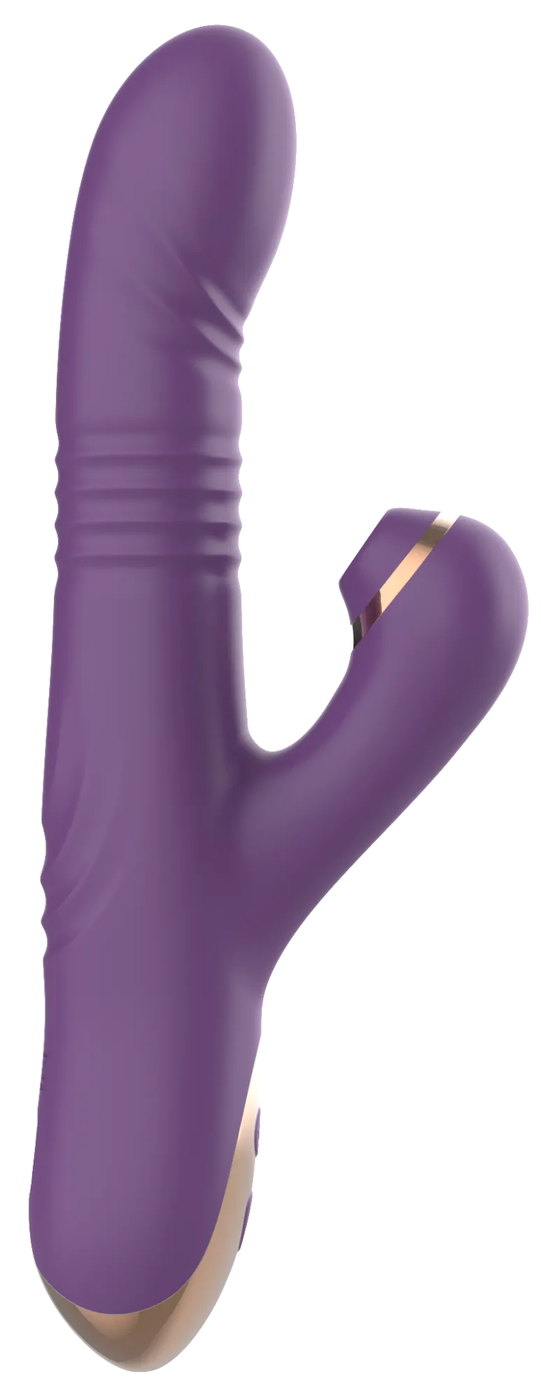 силиконовый вибратор с возвратно-поступательной стимуляцией sw24126-purple в Симферополе