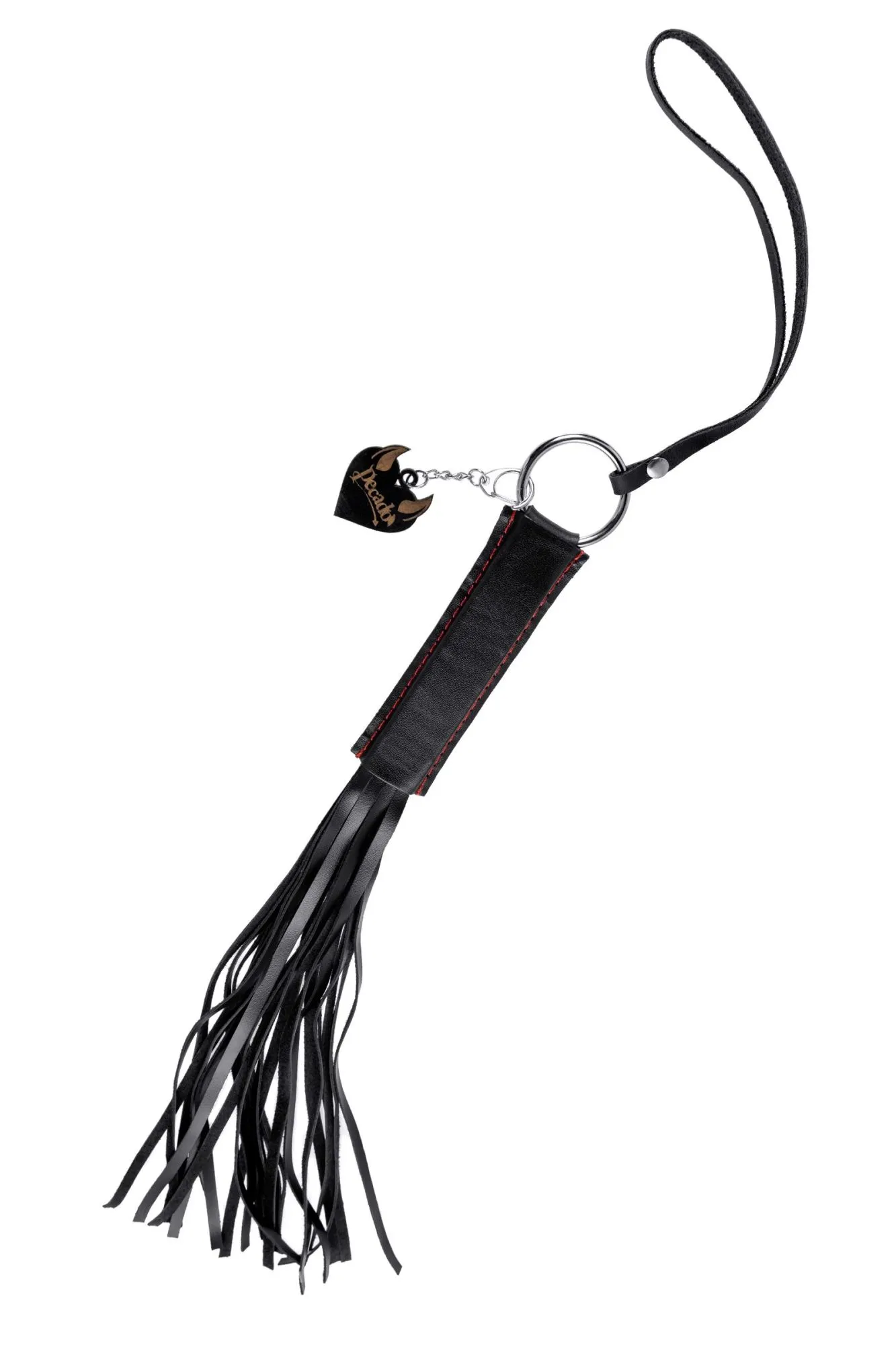 плеть pecado bdsm, «классическая», натуральная кожа, чёрная в Симферополе