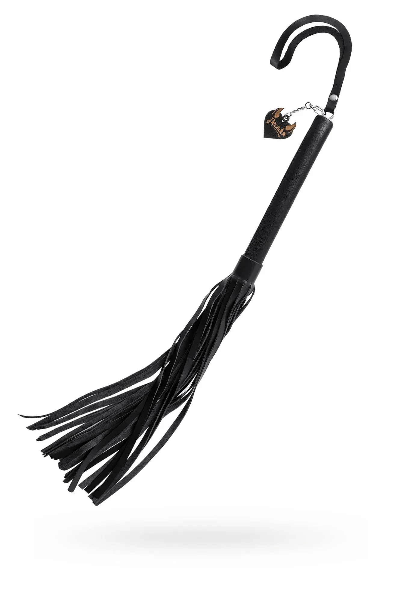 плеть pecado bdsm, чёрная рукоять, чёрные хлысты, натуральная кожа в Симферополе