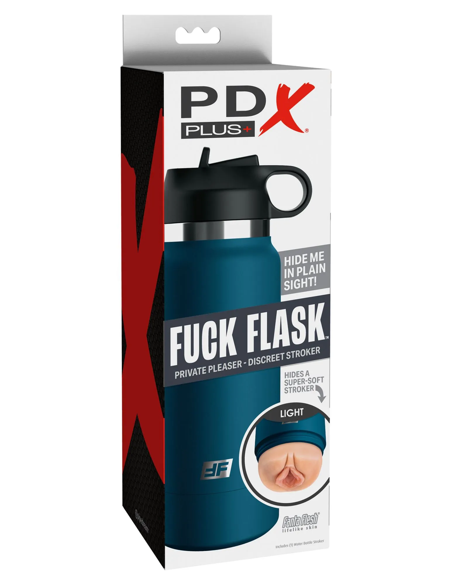 мастурбатор fap flask thrill seeker discreet stroker - black bottle - frosted pipedream rd62721pd в Симферополе