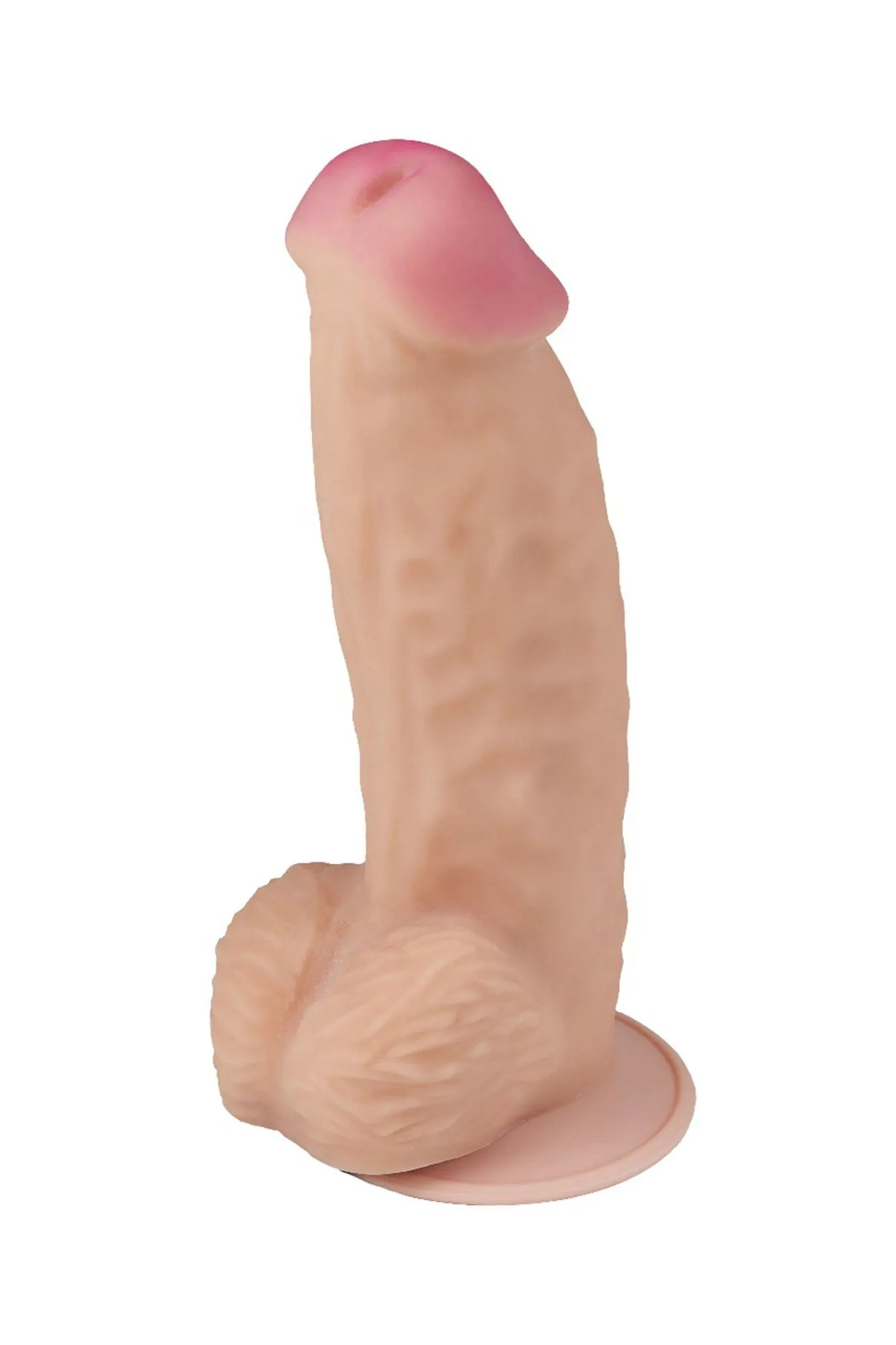 фаллоимитатор неоскин - супергигант с присоской lovetoy, tpr, телесный, 34,5 см в Симферополе