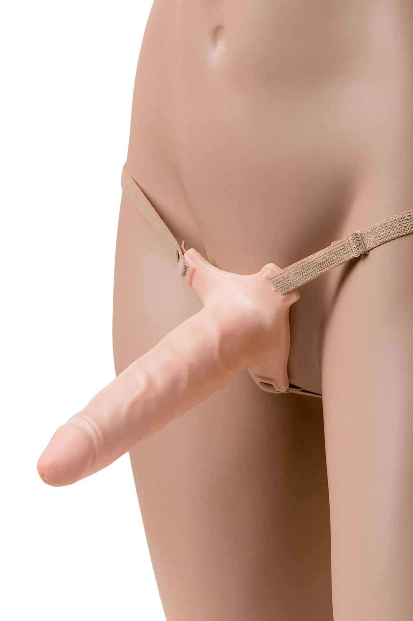 фаллопротез lovetoy поясной, телесный, 18,5 см в Симферополе