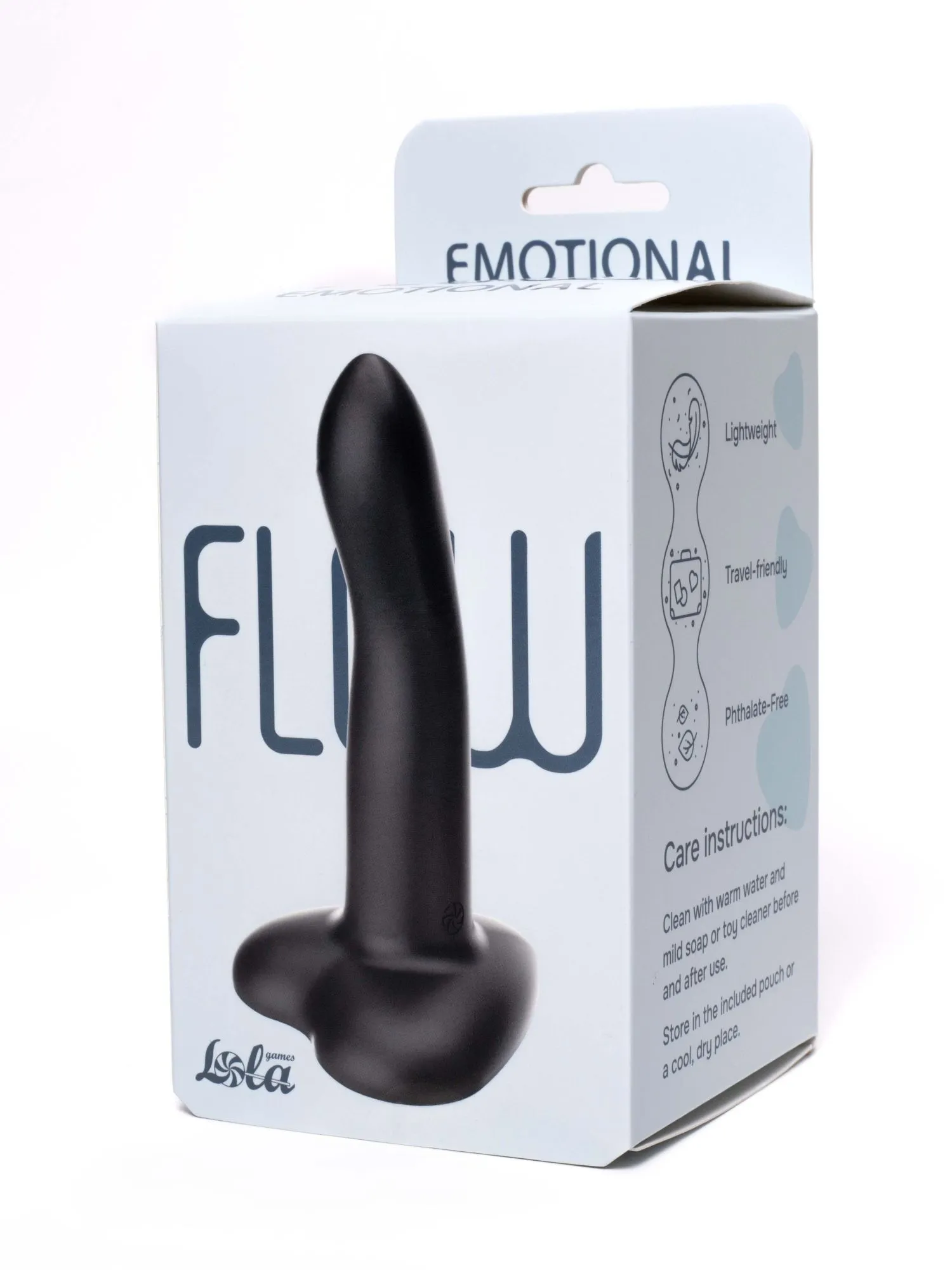 нереалистичный дилдо emotional black 2045-04lola в Симферополе