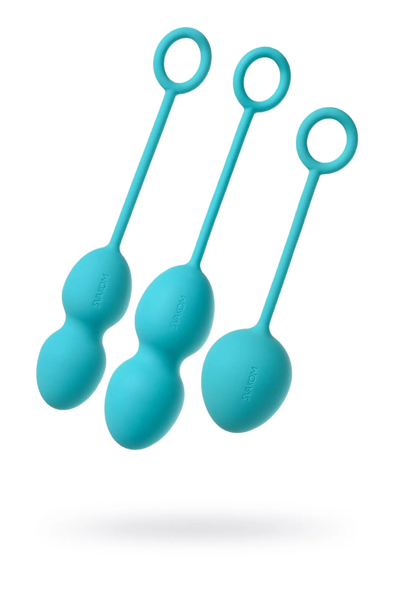 набор вагинальных шариков svakom nova, силикон, голубой, (49,75,95 гр) в Симферополе