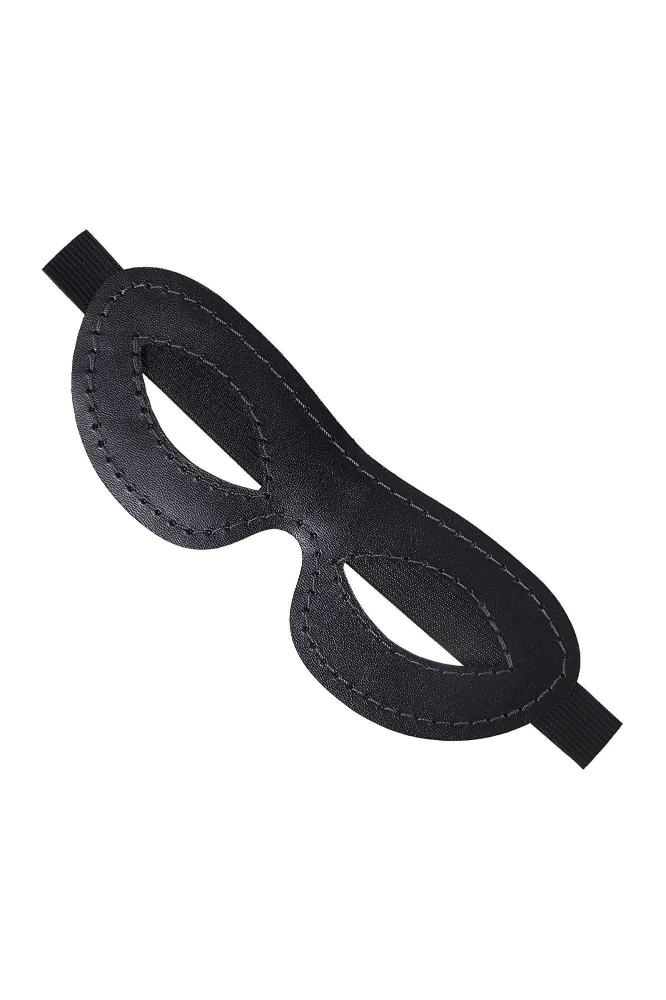 маска pecado bdsm, открытая овальная, натуральная кожа, черная в Симферополе