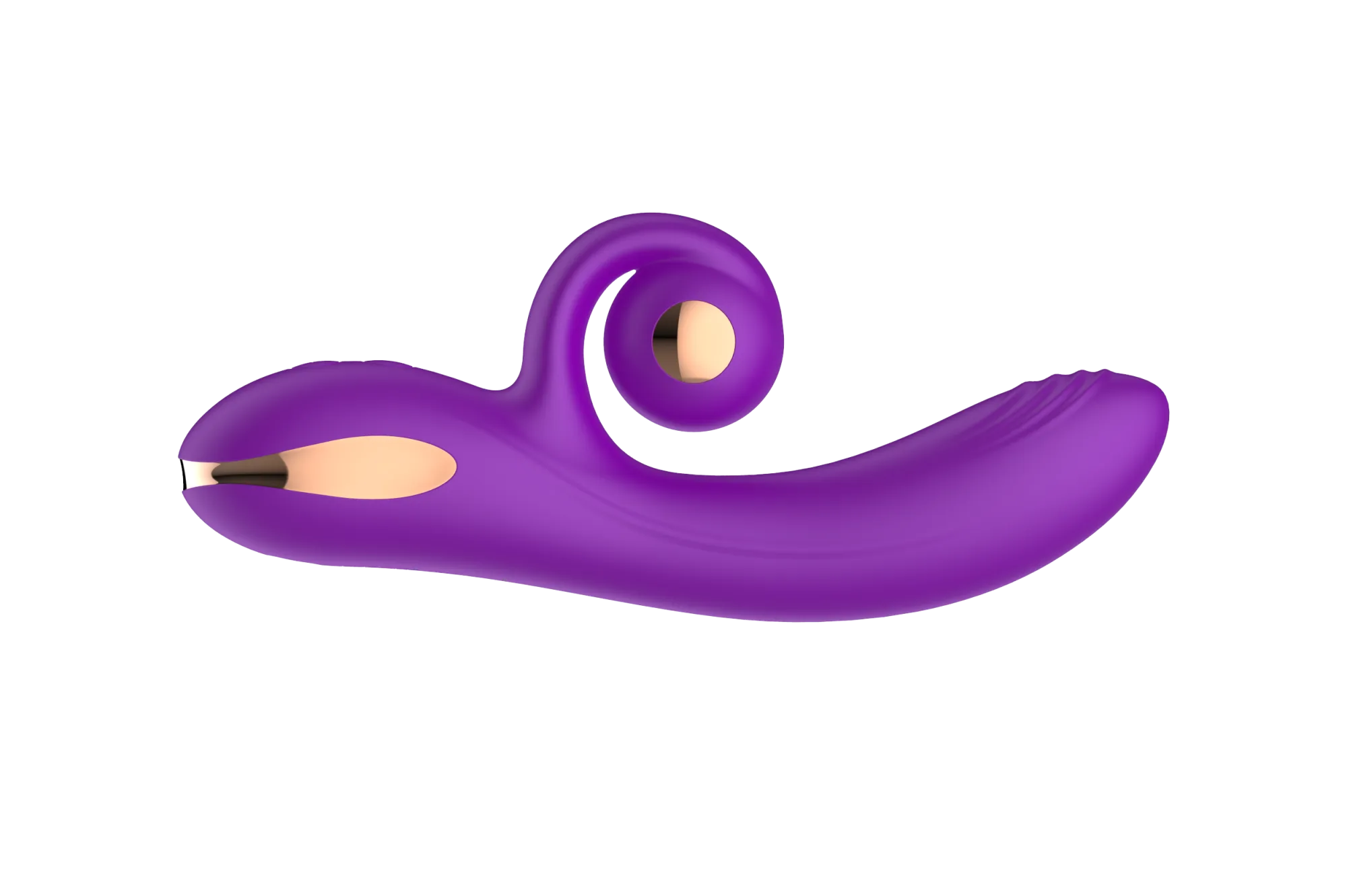 силиконовый вибратор-кролик с функцией вращения sw3052-purple в Симферополе