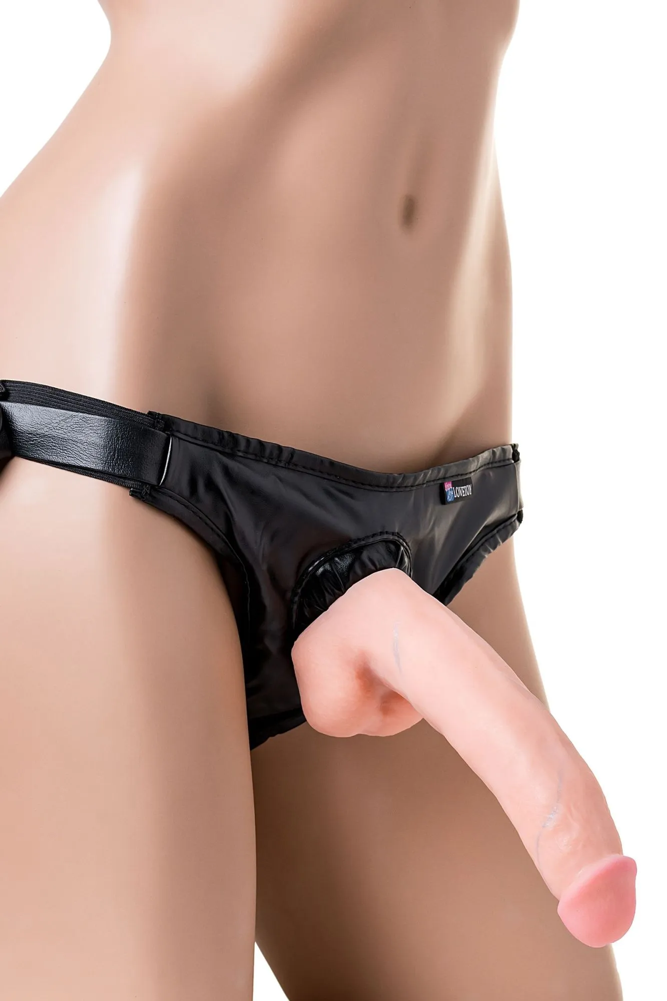 страпон на креплении lovetoy woman - cuba с 2 насадками, neoskin, телесный в Симферополе