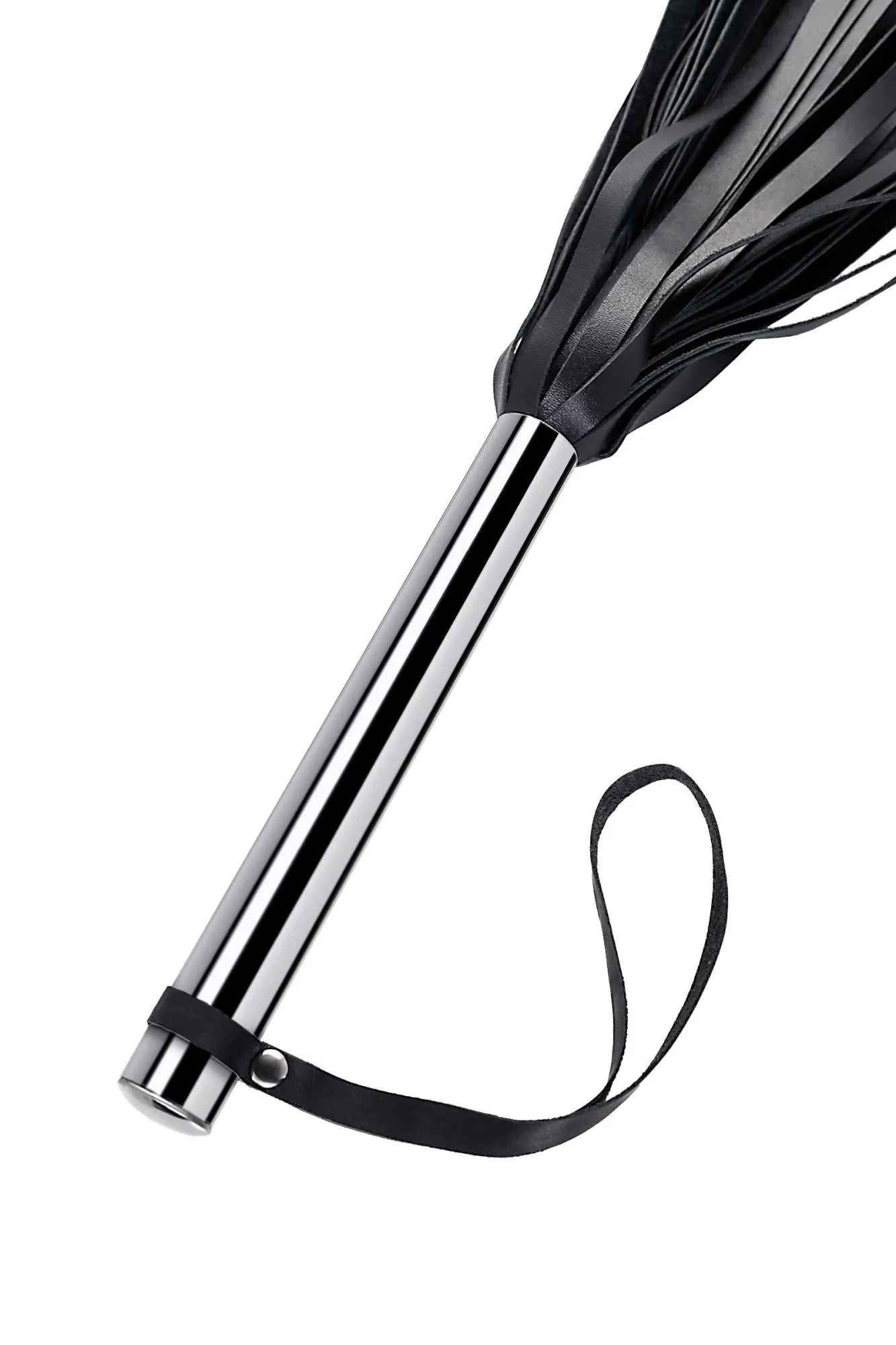 плеть большая pecado bdsm, металлическая рукоять, чёрные хлысты, натуральная кожа в Симферополе