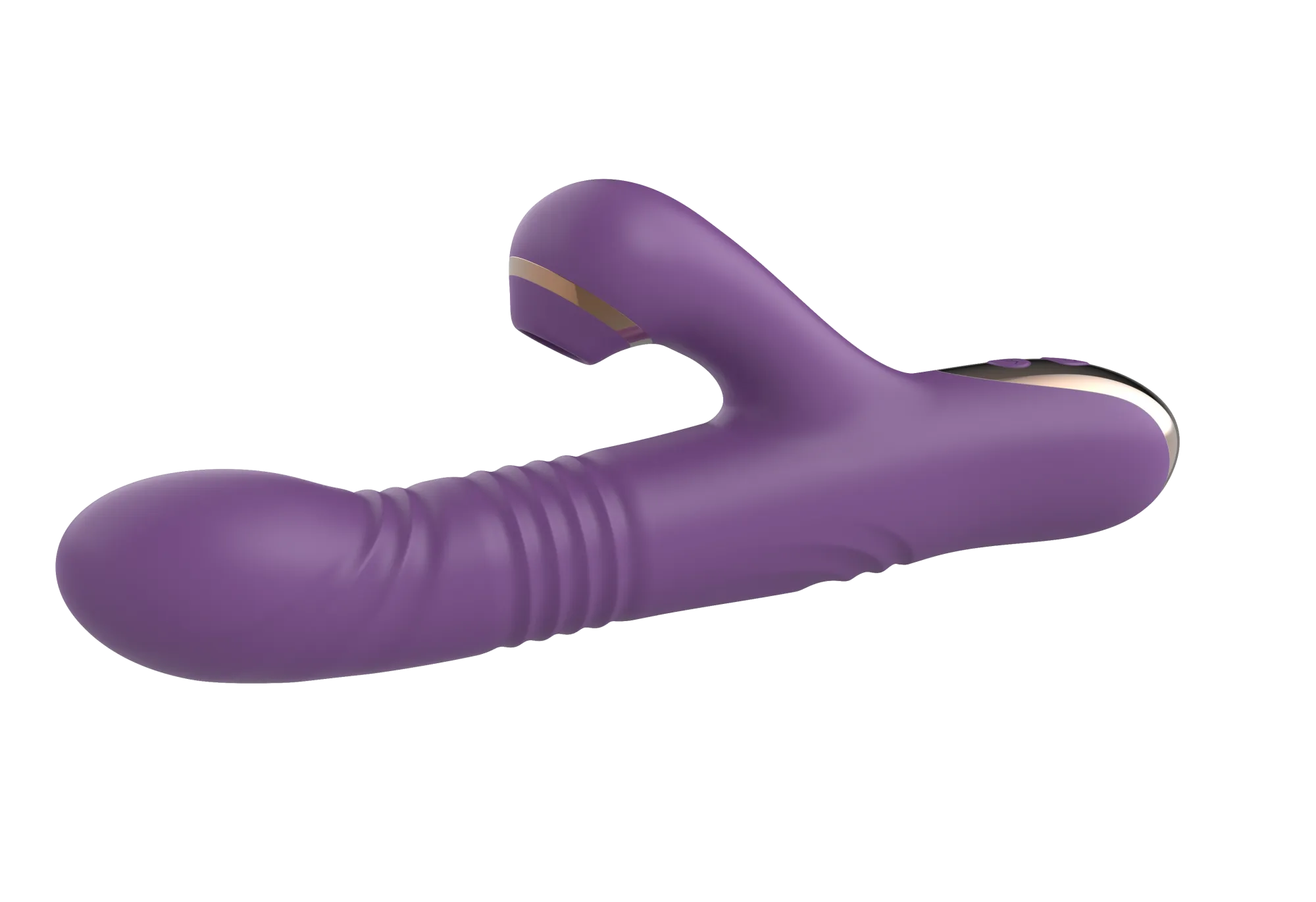 силиконовый вибратор с возвратно-поступательной стимуляцией sw24126-purple в Симферополе