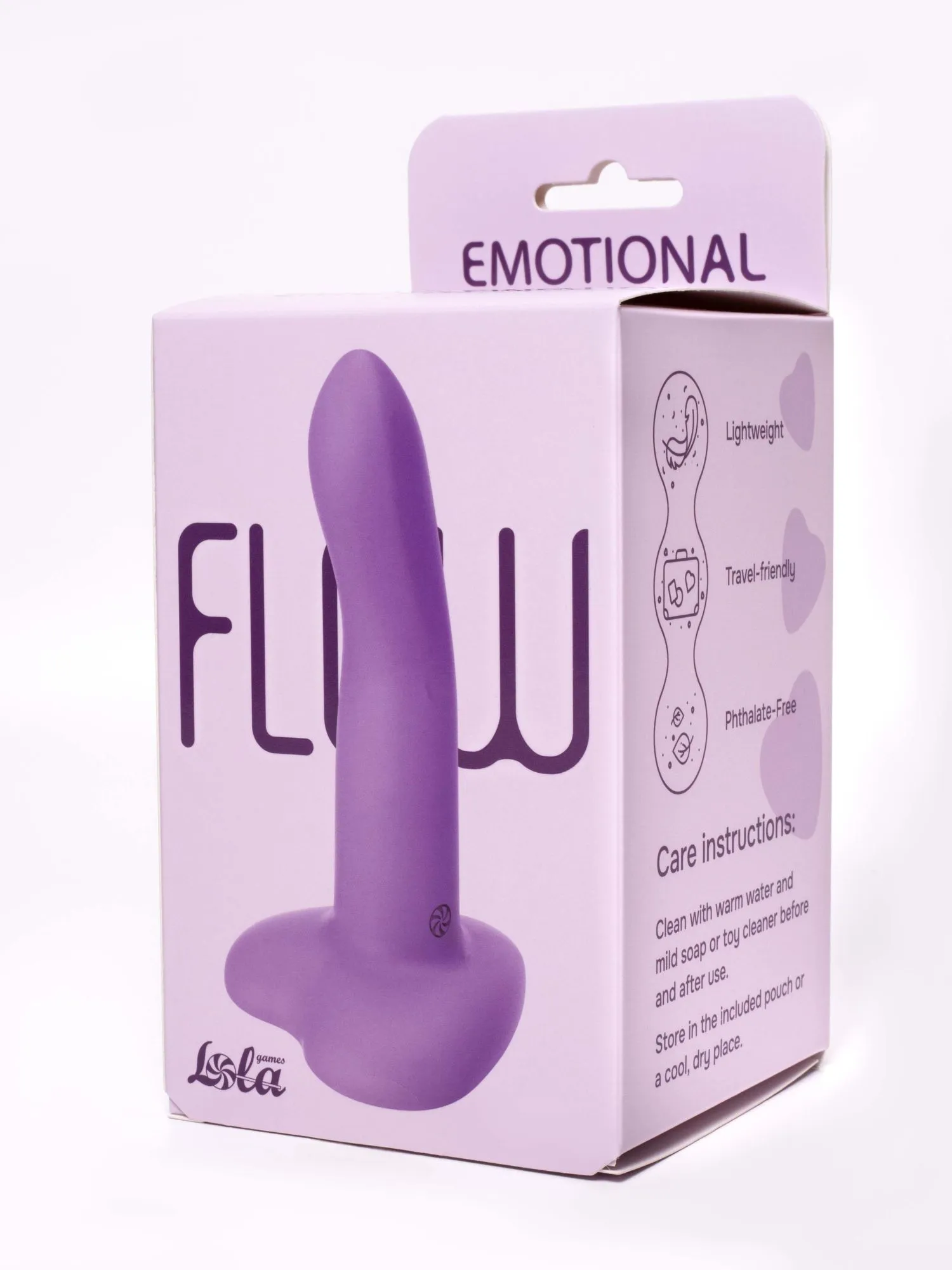 нереалистичный дилдо emotional purple 2045-01lola в Симферополе