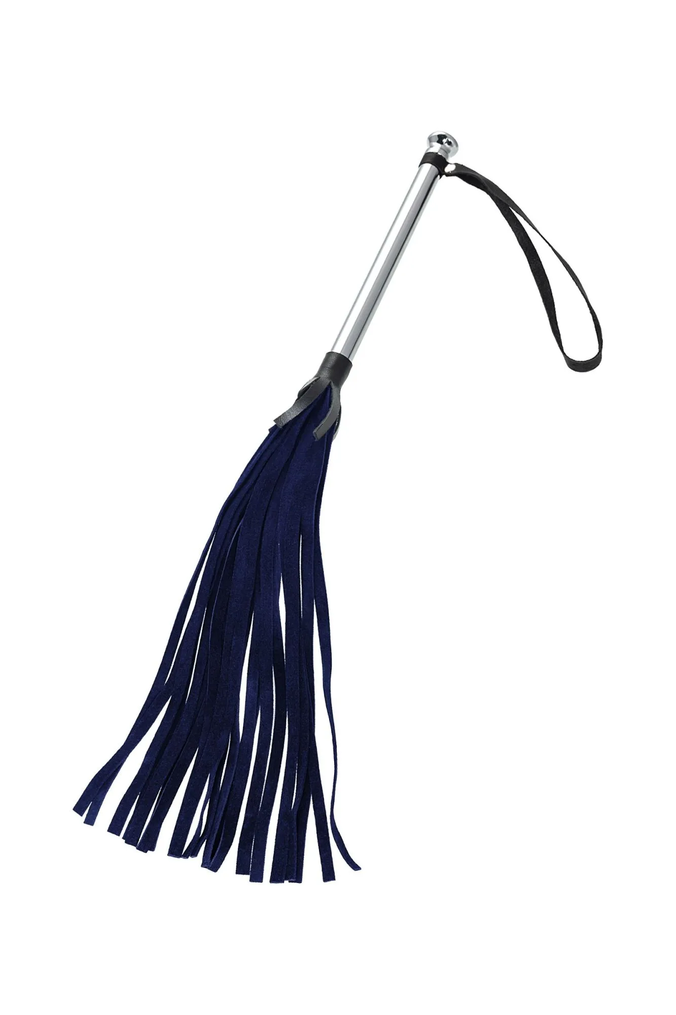 плеть pecado bdsm, «индиго», натуральный велюр, синяя в Симферополе