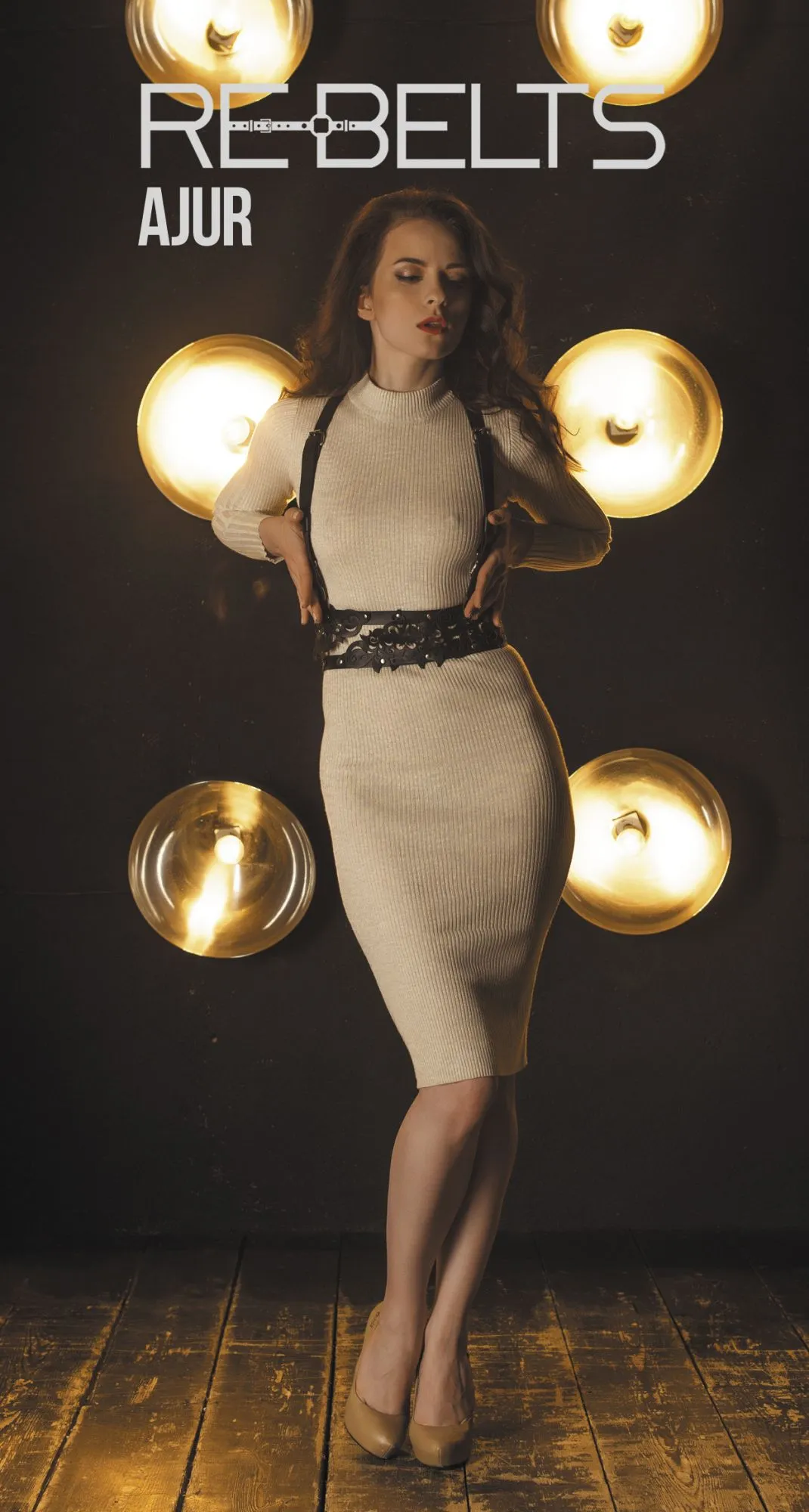 портупея-пояс ajur black 7717rebelts в Симферополе