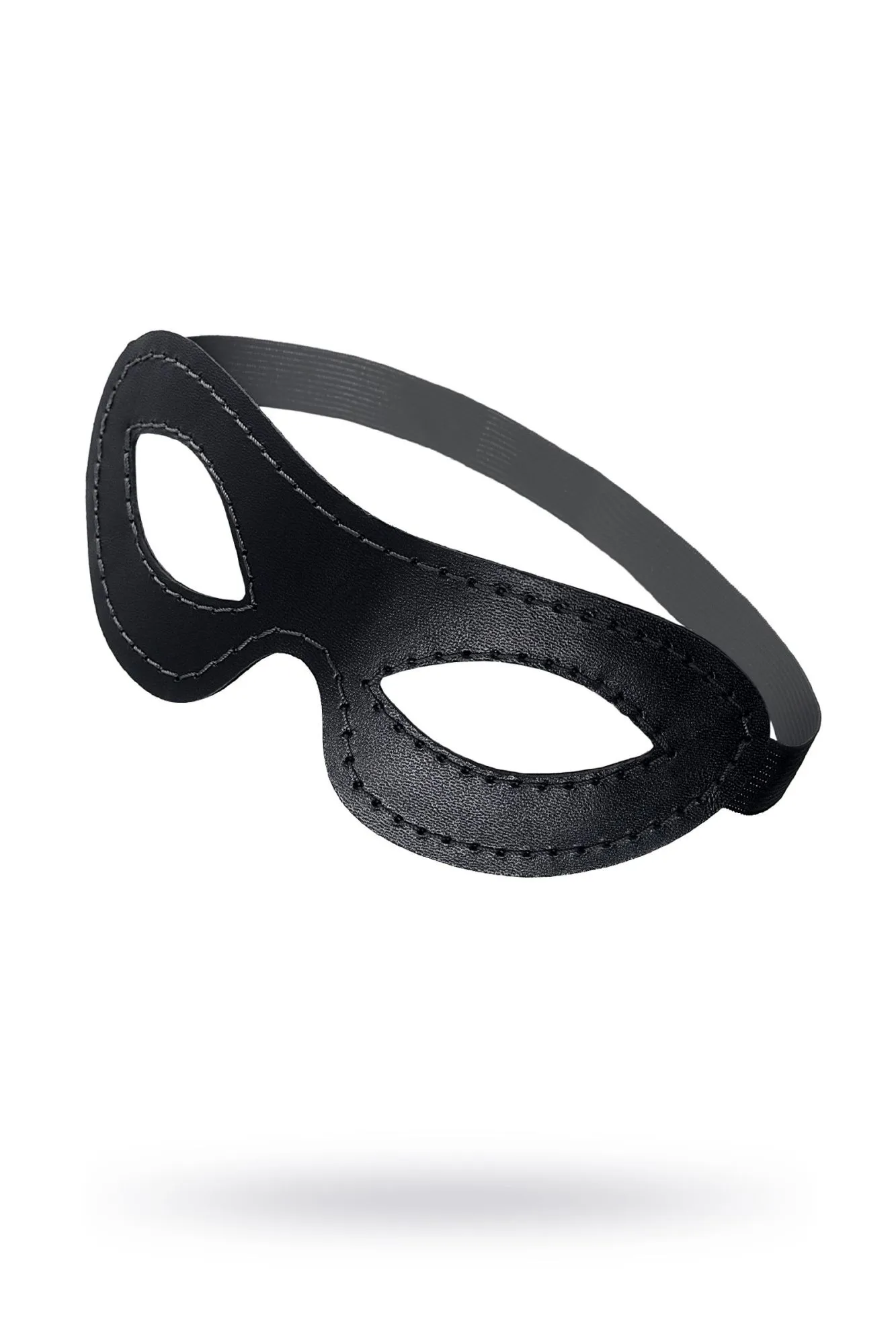 маска pecado bdsm, открытая овальная, натуральная кожа, черная в Симферополе