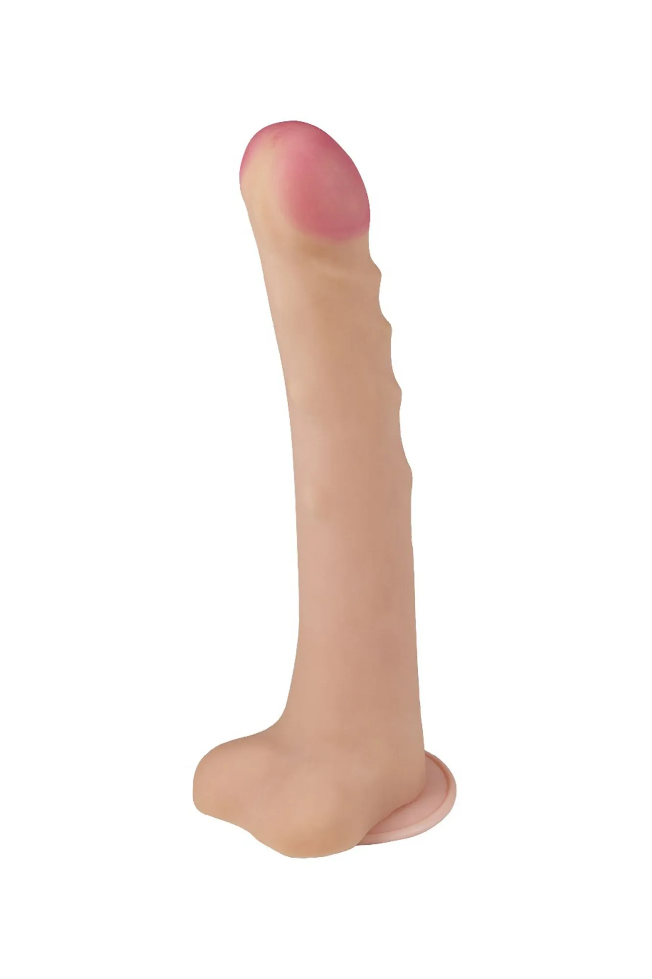 фаллоимитатор неоскин - супергигант с присоской lovetoy, tpr, телесный, 39 см в Симферополе