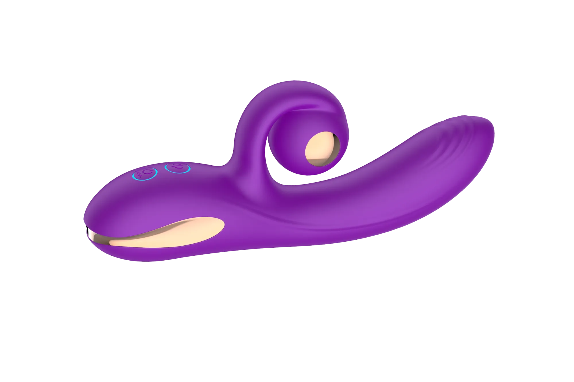 силиконовый вибратор-кролик с функцией вращения sw3052-purple в Симферополе