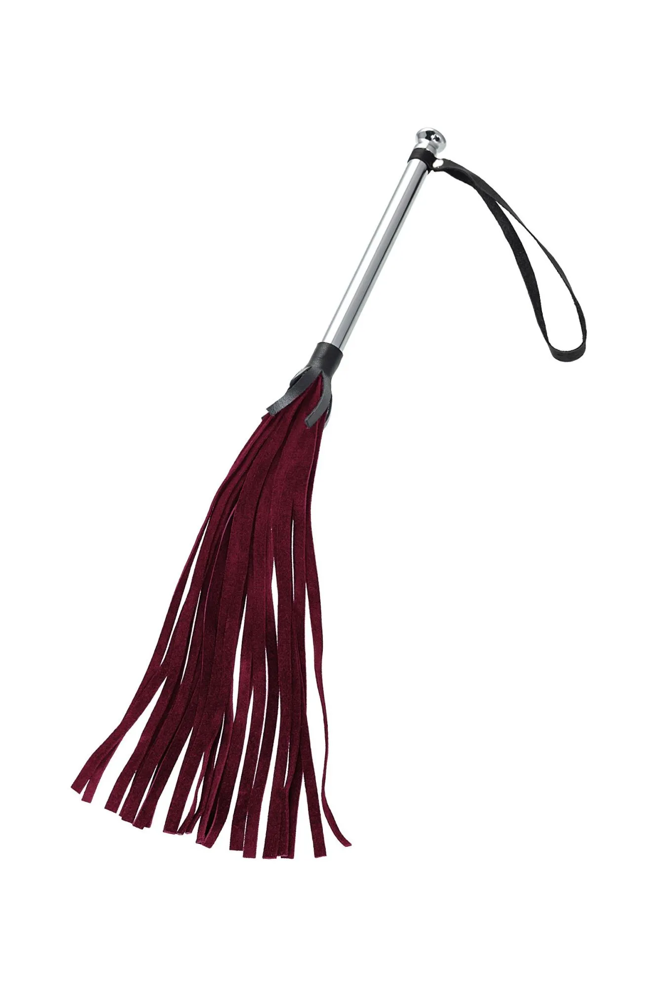 плеть pecado bdsm, «бургундия», натуральный велюр, красная в Симферополе