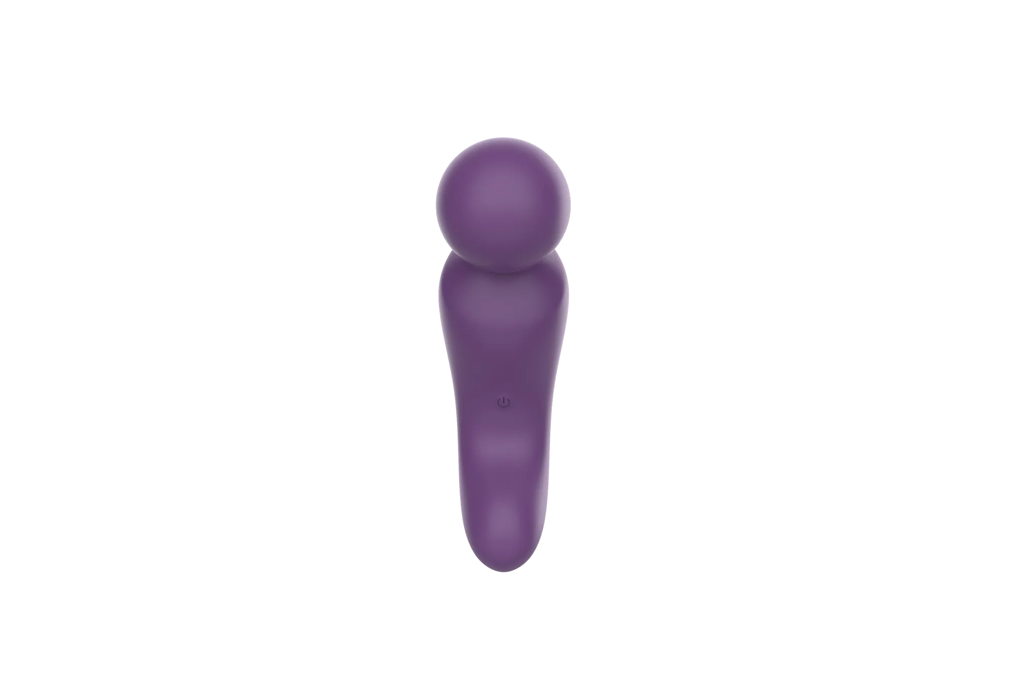 вибратор- вонд с изогнутым корпусом secwell sw24125-purple в Симферополе