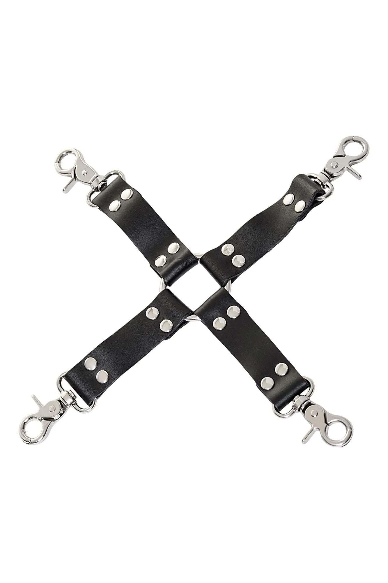 переходник бондажный toyfa theatre, кожанный, черный в Симферополе