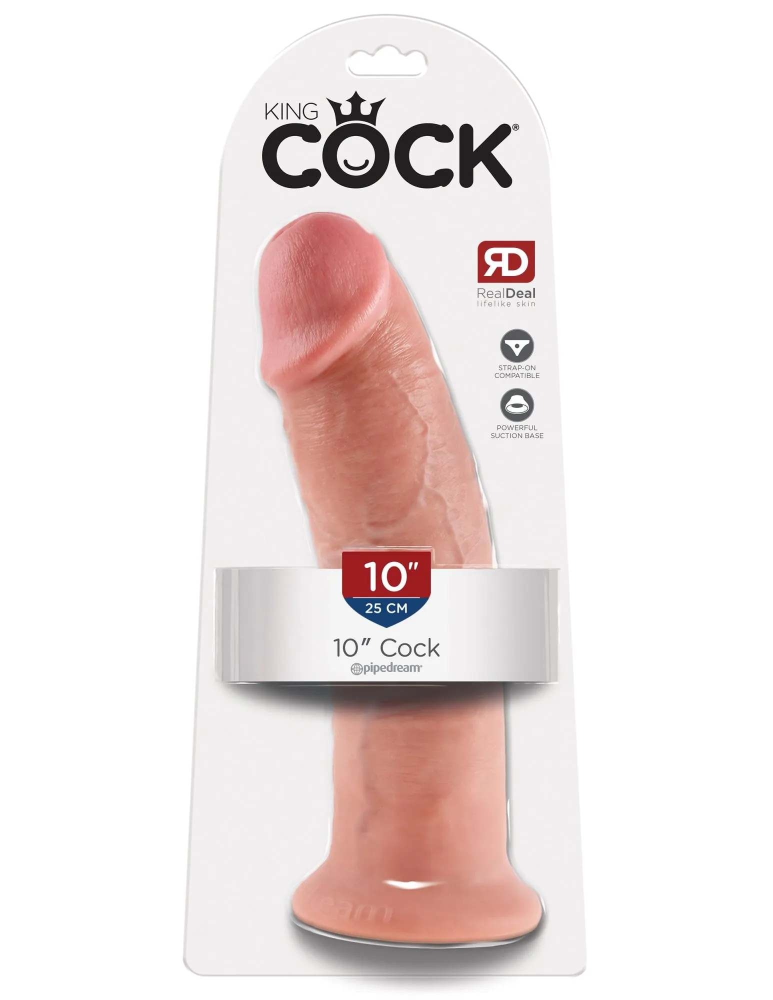 фаллоимитатор king cock 25 см cock pipedream 550521pd в Симферополе