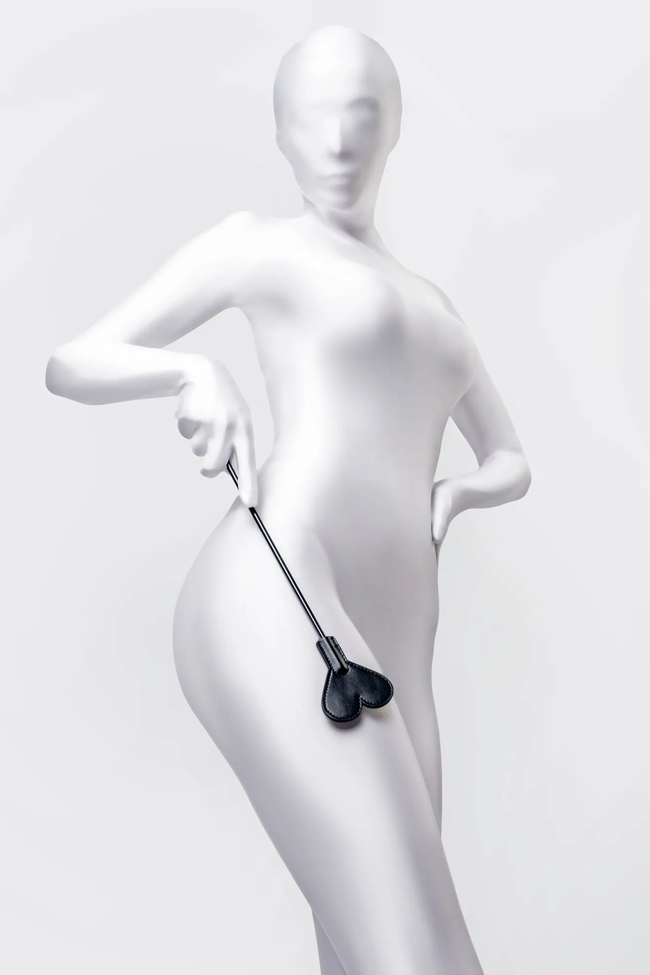 стек anonymo #0008, pu кожа, черный, 35 см в Симферополе